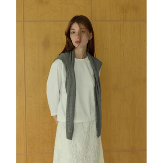 SOMETHING ABOUT US - Essential 3/4 sleeve top