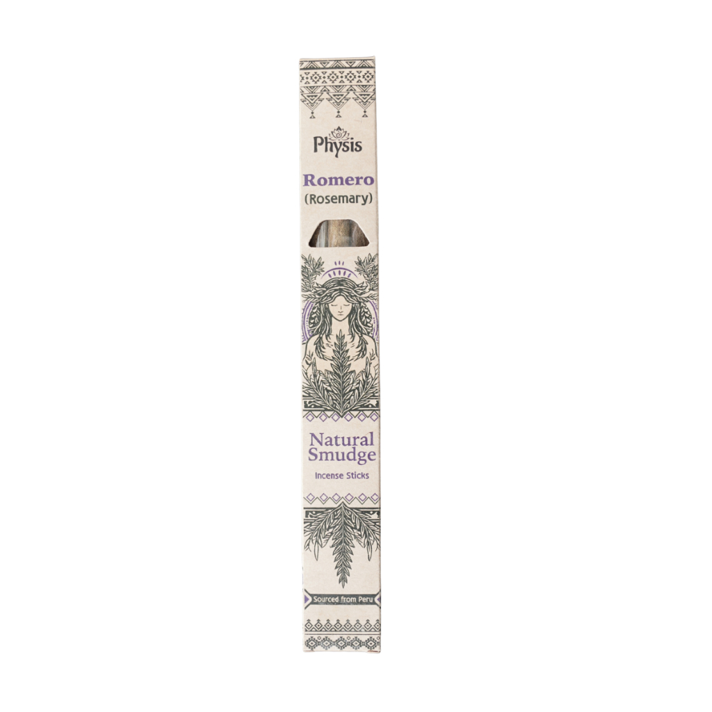 Physis | Romero (Rosemary) Natural Smudge Incense Sticks 36g ( 6 sticks) l Symbiosis l Incense Stick