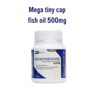 ไว้สำหรับแถม MEGA We care เมก้าวีแคร์ Tiny cap Fish oil 30's ไทนี่ แคป ฟิช ออยล์ 30 เม็ด