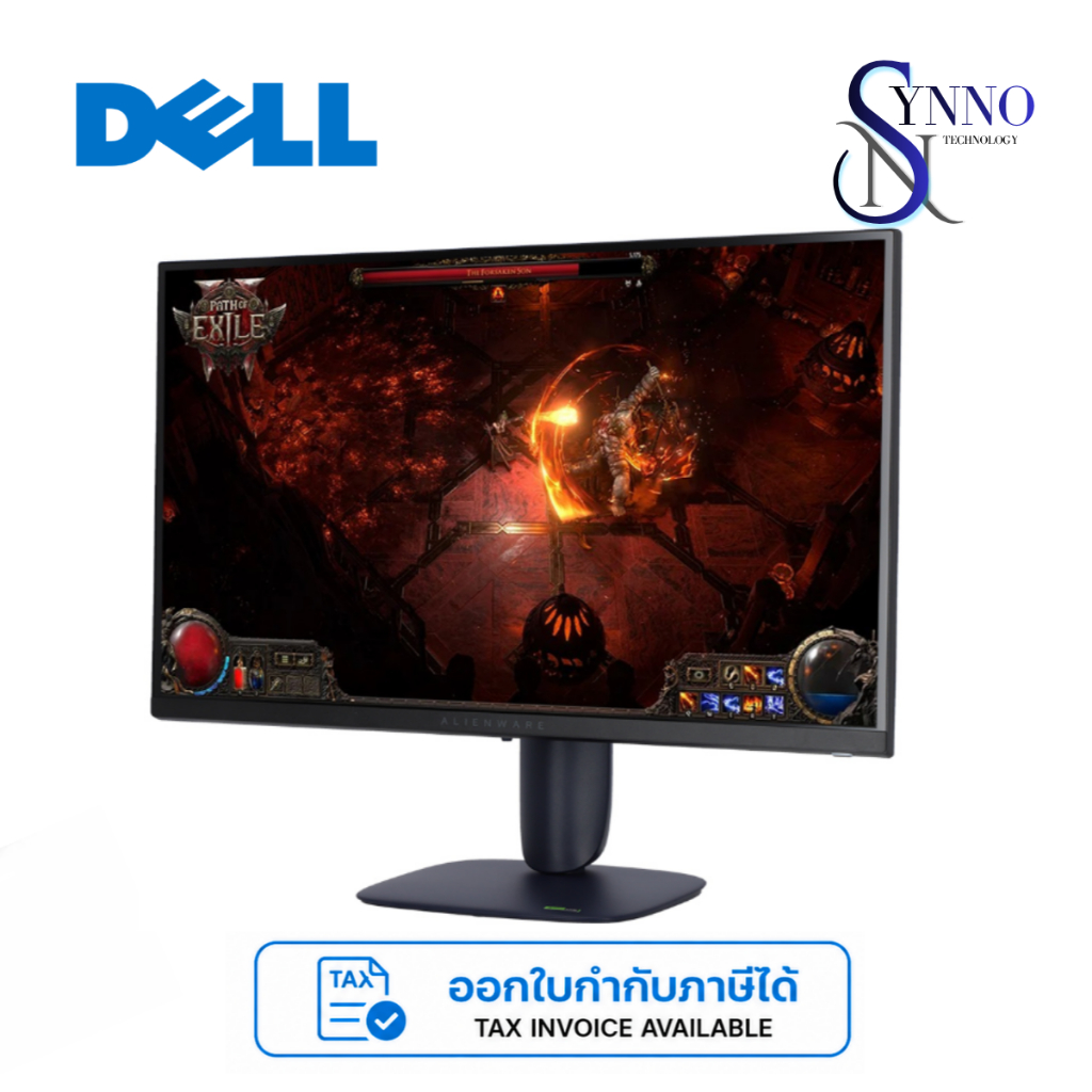 จอคอมพิวเตอร์ Dell Alienware AW2725DM จอขนาด 27 นิ้ว QHD Gaming Monitor