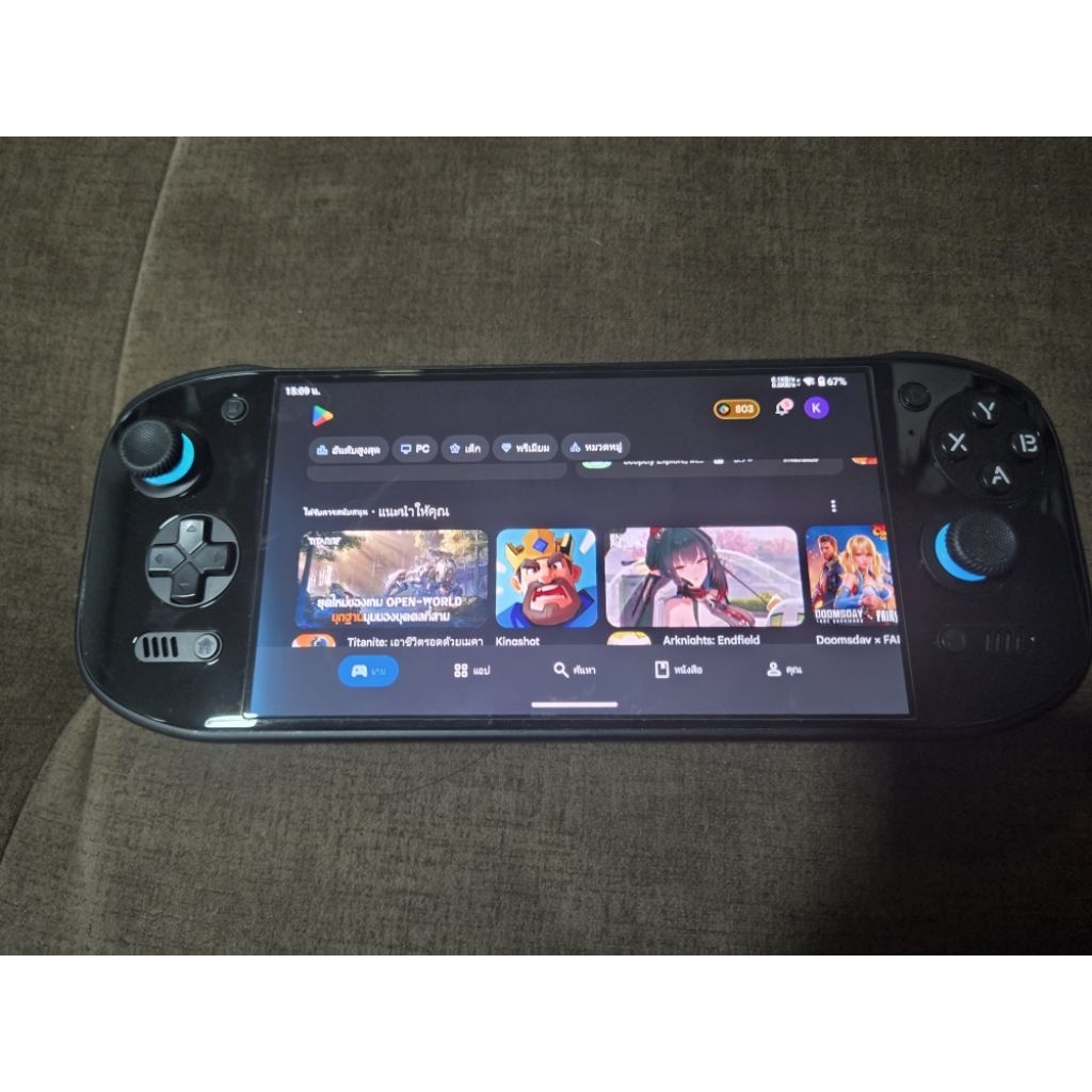AYN ODIN 2 PORTAL Pro 12/512 Black OLED 7