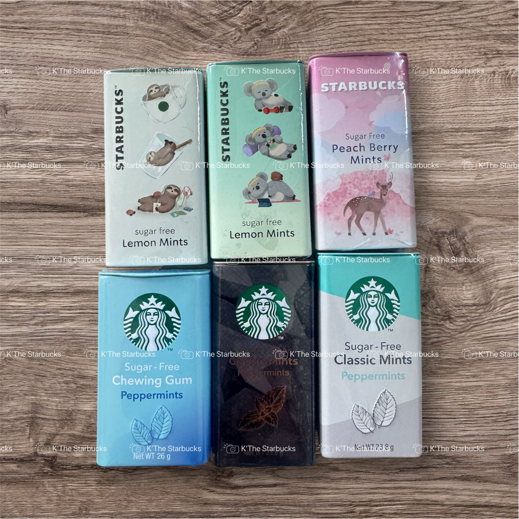 Starbucks Sugar Free Mints รส Peppermints