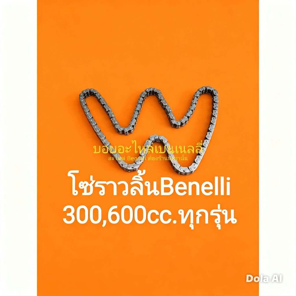 (C12) Benelli​ TNT300, TNT302s, 302R, BN600​ โซ่ราวลิ้น