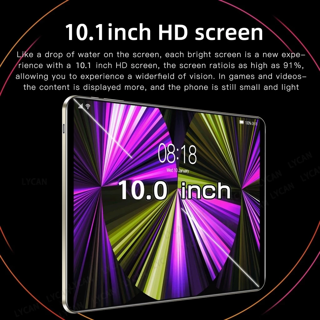 WN2 Tab แท็บเล็ต รองรับซิม+wifi 2026 5G แท็บเล็ต 10.2นิ้ว Android 16 16GB +1TB DualSIM รับประกัน 5 ปี Tablet