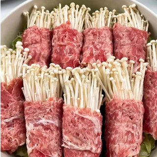 🛒Oishi-Fresh🍄‍เห็ดเข็มทอง ปลอดสารพิษ 1 แพ็ค 200 ก. รสชาติกรอบ สด ใหม่ ใยอาหารสูง หวานออร์แกนิค ผักเคลมได้ 1-2 วัน