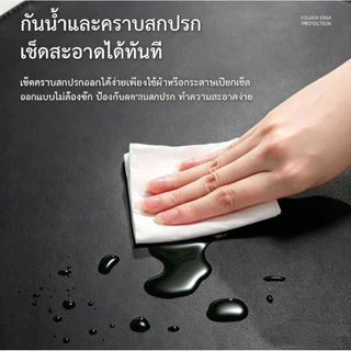 แผ่นรองโต๊ะหนังกันน้ำและกันขีดข่วนขนาดใหญ่ เหมาะสำหรับโต๊ะคอมพิวเตอร์ โต๊ะเรียน และแผ่นรองเมาส์สไตล์เรียบง่าย