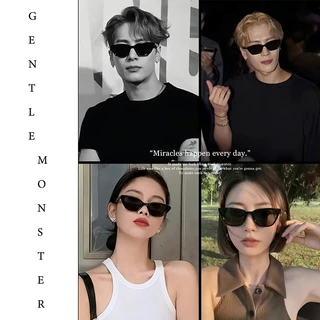 (จัดส่งจากกรุงเทพ)แว่นกันแดดGentle Monster EVEW LOTI สไตล์เดียวกันสำหรับผู้ชายและผู้หญิง สีดำLILIT/UNAC