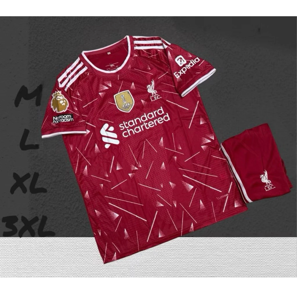 เสื้อบอลทีมชาติ ดีไซน์เท่ ผ้าใส่สบาย ระบายอากาศดี พร้อมส่ง