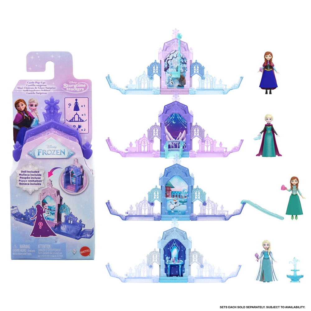Disney Frozen قلعة الجليد المنبثقة Reveal