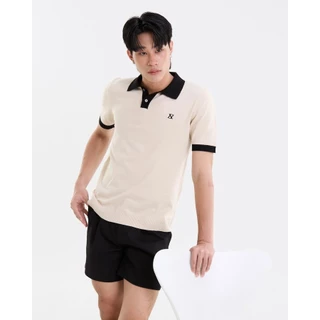 REEVE DUAL KNIT POLO-เสื้อโปโล Knit