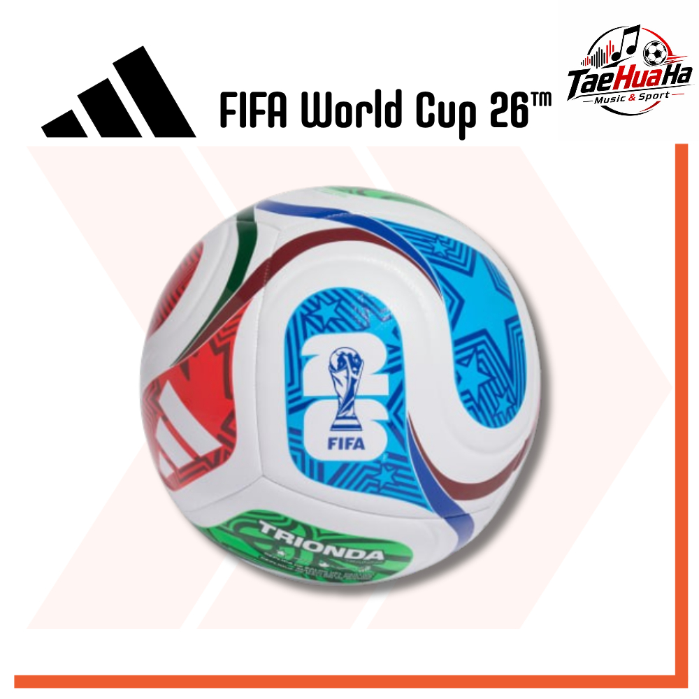 ( ของแท้ 100%) ลูกฟุตบอล Adidas FIFA World Cup 26™ Trionda Training รุ่น JD8032