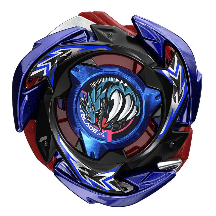 BEYBLADE X CX-00 Booster Drake Brave G4-70I Metal Coat: Blue