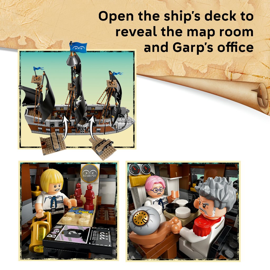 LEGO ONE PIECE ‏75646 سفينة غارب الحربية (1705 قطع) — صورة 6