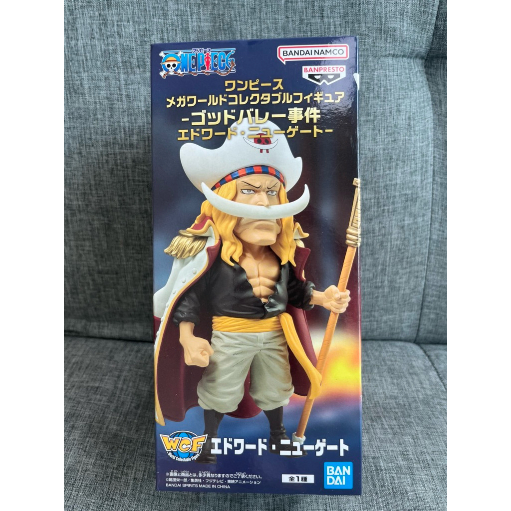 ฟิกเกอร์ One piece WCF Special ของแท้ พร้อมสติกเกอร์แมวทอง