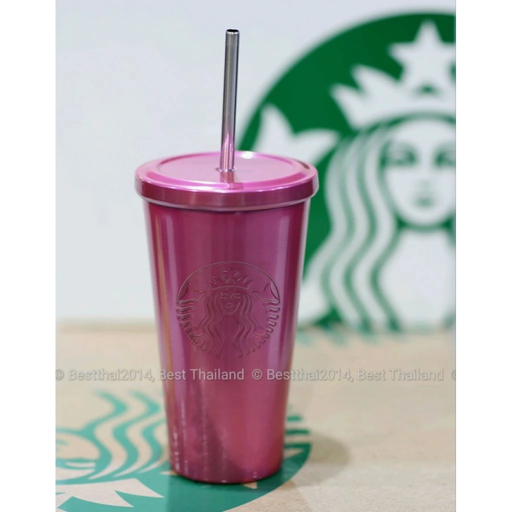 แก้วสะสมสตาร์บัค แก้วโคลคัพ Starbuck Cold cup stainless 16 oz