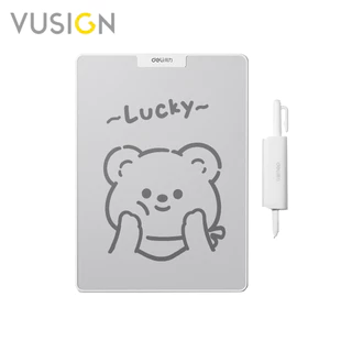 Vusign ไวท์บอร์ดแม่เหล็กพกพา ไวท์บอร์ดไร้หมึก เบา หน้าจอใหญ่ ฟรีปากกา-ที่ลบ Magic Whiteboard