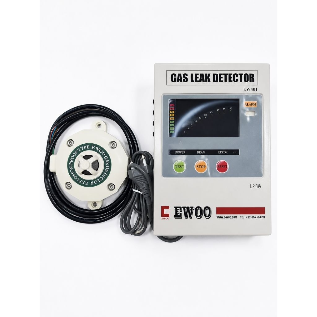 เครื่องเตือนแก๊สรั่ว Gas Leak Detector (Explosion-Proof) EWOO รุ่น EW-401 |
topgascw