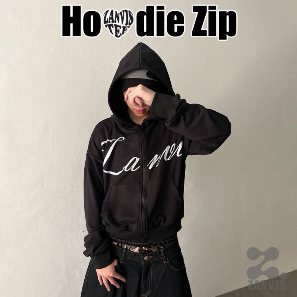 (Zanvis) Hoodie zip  เสื้อฮู้ดซิป