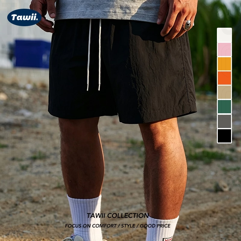 Tawii. กางเกงวิ่ง กางเกงกีฬา Unisex Outdoor Shorts กางเกงขาสั้น ใส่สบายจัด ผ้ากันน้ำ ระบายอากาศดี