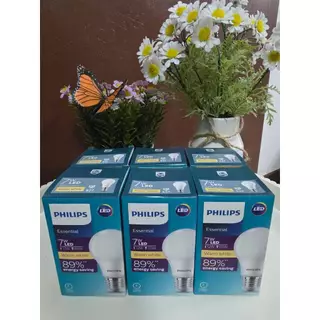 Philips แพ็ค 6 หลอดไฟLED Essential Bulb 7W 9W 13W ขั้วE27