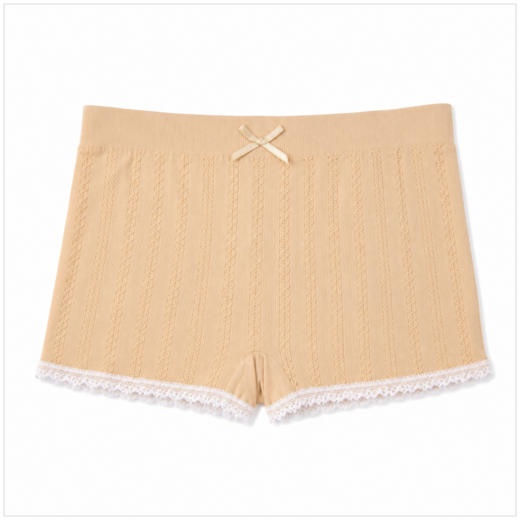 Angle Bra (N022) กางเกงซับใน แต่งขอบลูกไม้ ผ้านุ่ม รูปที่ 8