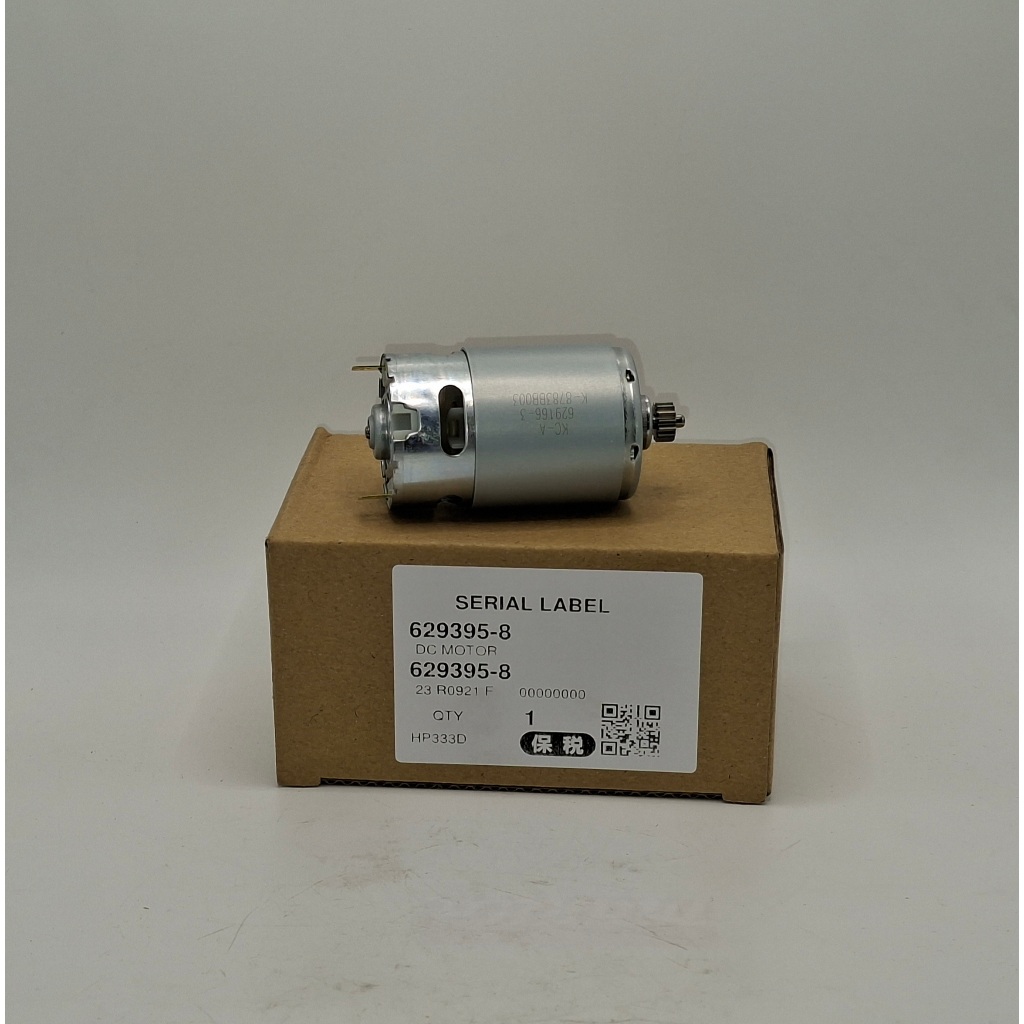 Makita อะไหล่มอเตอร์ สว่านไร้สาย 12 โวลล์ รุ่น HP333D DF333D part no 629395-8 ใช้ประกอบงานซ่อมอะไหล่แท้
