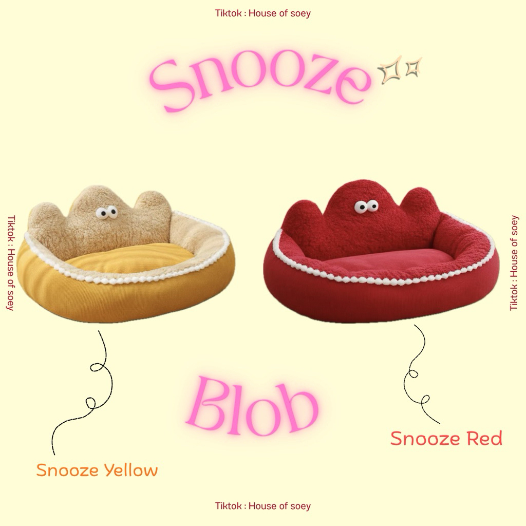 Snooze blob เบาะรองนอนสัตว์เลี้ยง