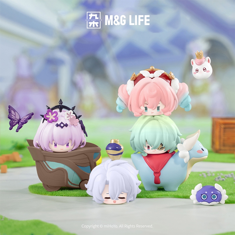 M&G LIFE x Honkai: Star Rail The Heroic Saga of Omphalos Series Stackable Blind Box Figures
