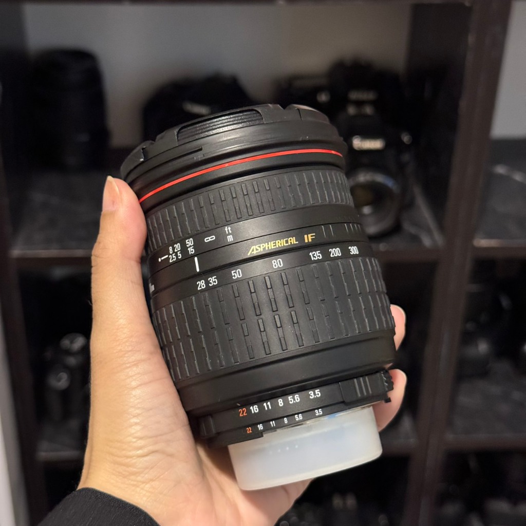 เลนส์ Sigma zoom lens 28-300mm นิคอน 28-300