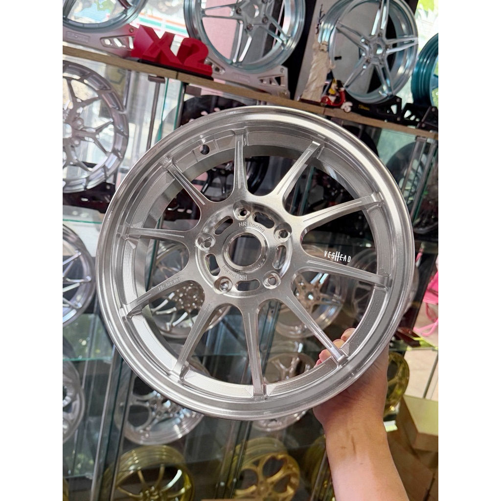 Bánh xe HR Racing CE 10 cánh cho Vespa Sprint / Primavera / GTS / GTV, bánh xe CNC Vespa