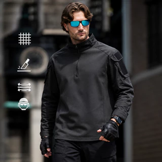 Combat Shirt เสื้อแขนยาว เสื้อทหารลายพรางแขนยาว ผ้านุ่ม เสื้อยาวชุดกบ G3 ผ้าระบายอากาศกันเหงื่อ
