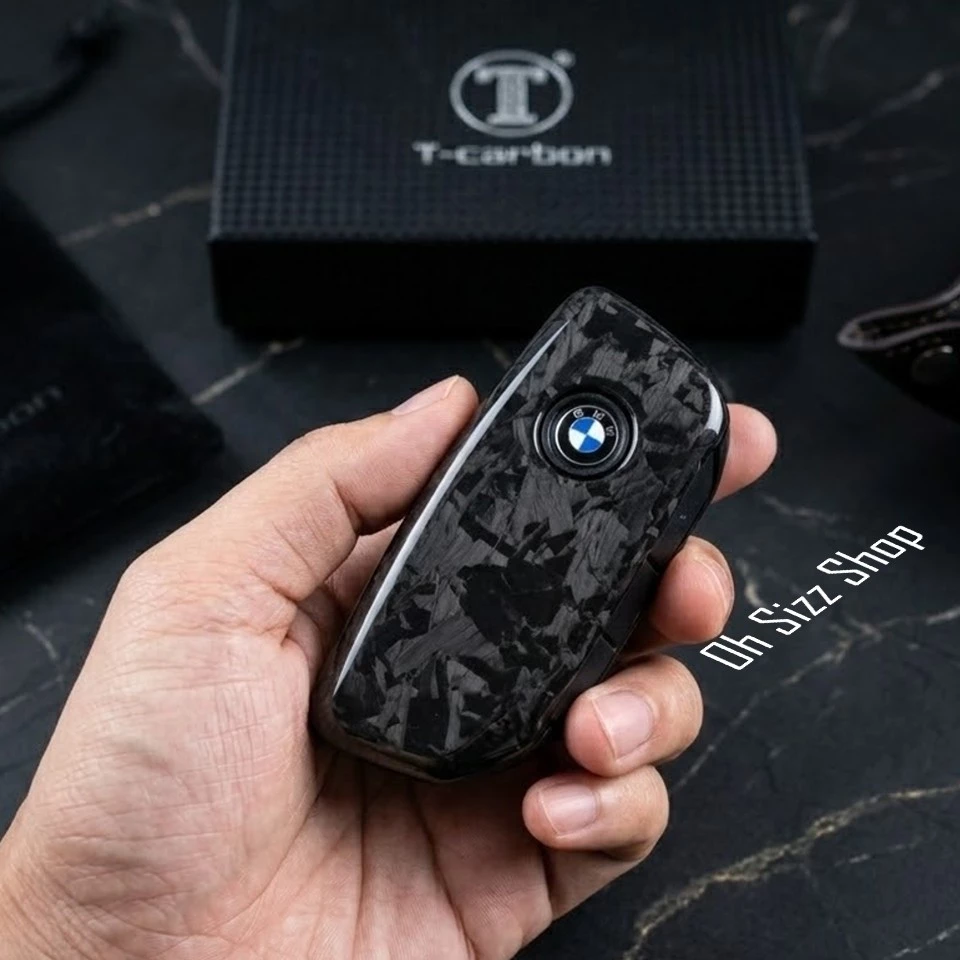 เคสรีโมทรถ BMW X3  X1 U11  2026 ปุ่มข้าง คาร์บอนไฟเบอร์แท้  T-Carbon (Top Product ; Carbon Fiber Key Case)  Key Sets ; B