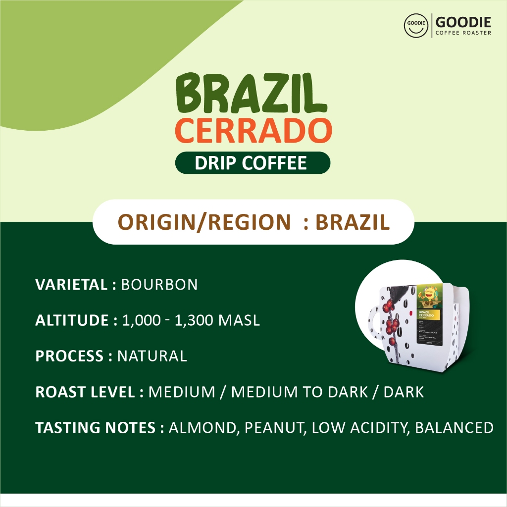 Goodie Coffee Roaster กาแฟดริปแบบซอง Drip Coffee รูปที่ 3