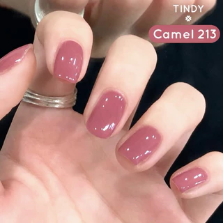 Tindy ยาทาเล็บ โทนเรียบหรู ดูดี เนื้อสีเงาดั่งเจล ไม่ต้องอบ สีทาเล็บ สีสวย แห้งไว 6ml
