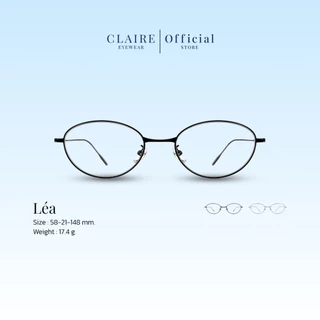 CLAIRE : (เลอา) แว่นกรองแสงไม่มีค่าสายตารุ่น "Léa" แว่นกรองแสงสีฟ้า กันแดดUV400 ออกแดดไม่เปลี่ยนสี | Glasses