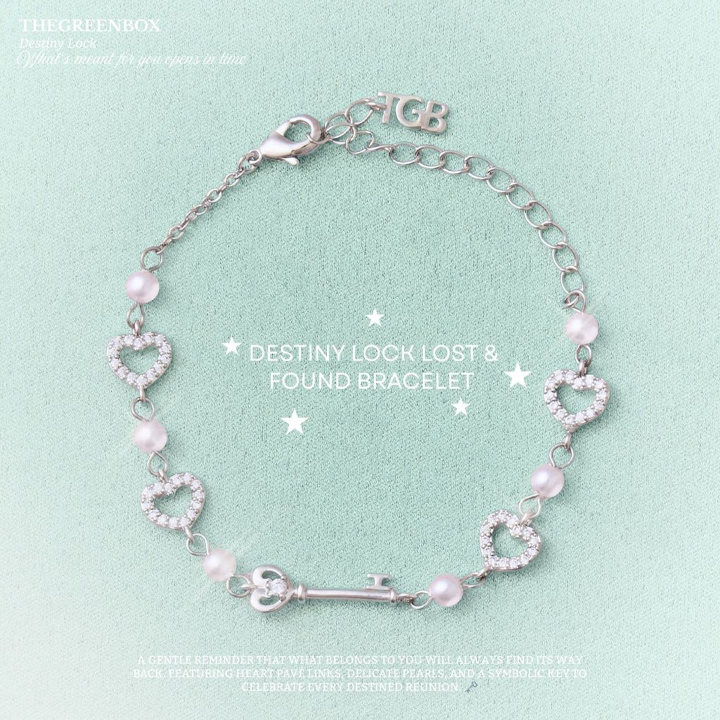 กำไล Destiny Lock Lost & Found Bracelet - The Green Box