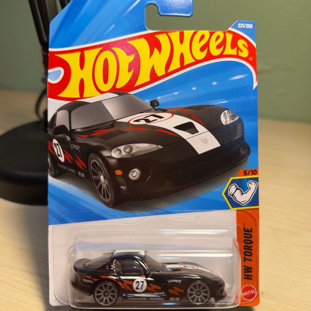 Hot wheels ‘96 Dodge Viper GTS (Black)