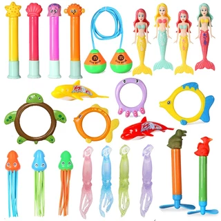 ส่งจากกทม! DivingToysของเล่นดำน้ำ มีหลายแบบมากๆ เสริมพัฒนาการเด็ก พัฒนากล้ามเนื้อ การหยิบจับ น้ำหนักเบาพกพาง่ายสะดวก
