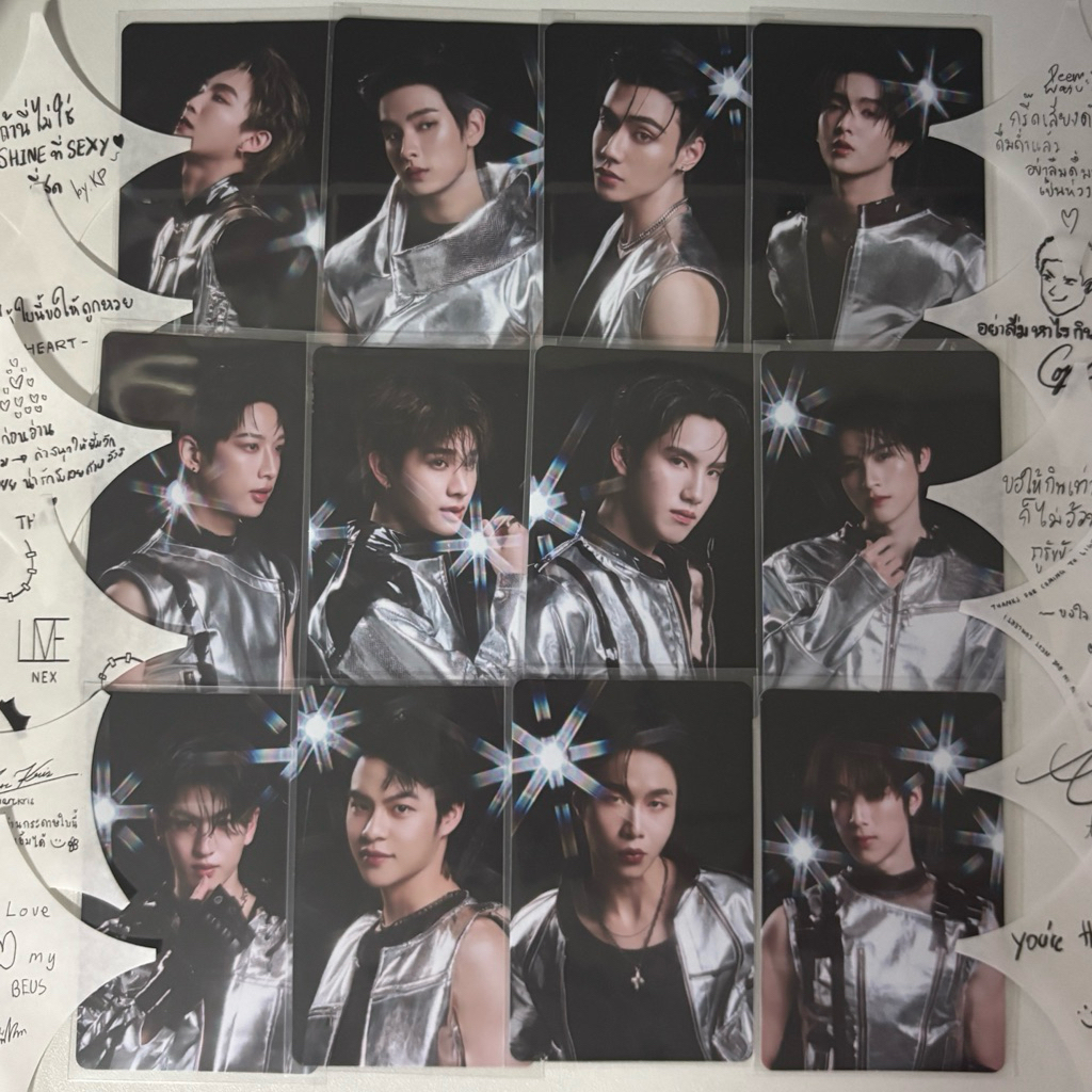 [ใช้โค้ดลด 20% ได้] Photocard BUS LIGHT AS ONE คอนเสิร์ต แถมกระดาษโปรย