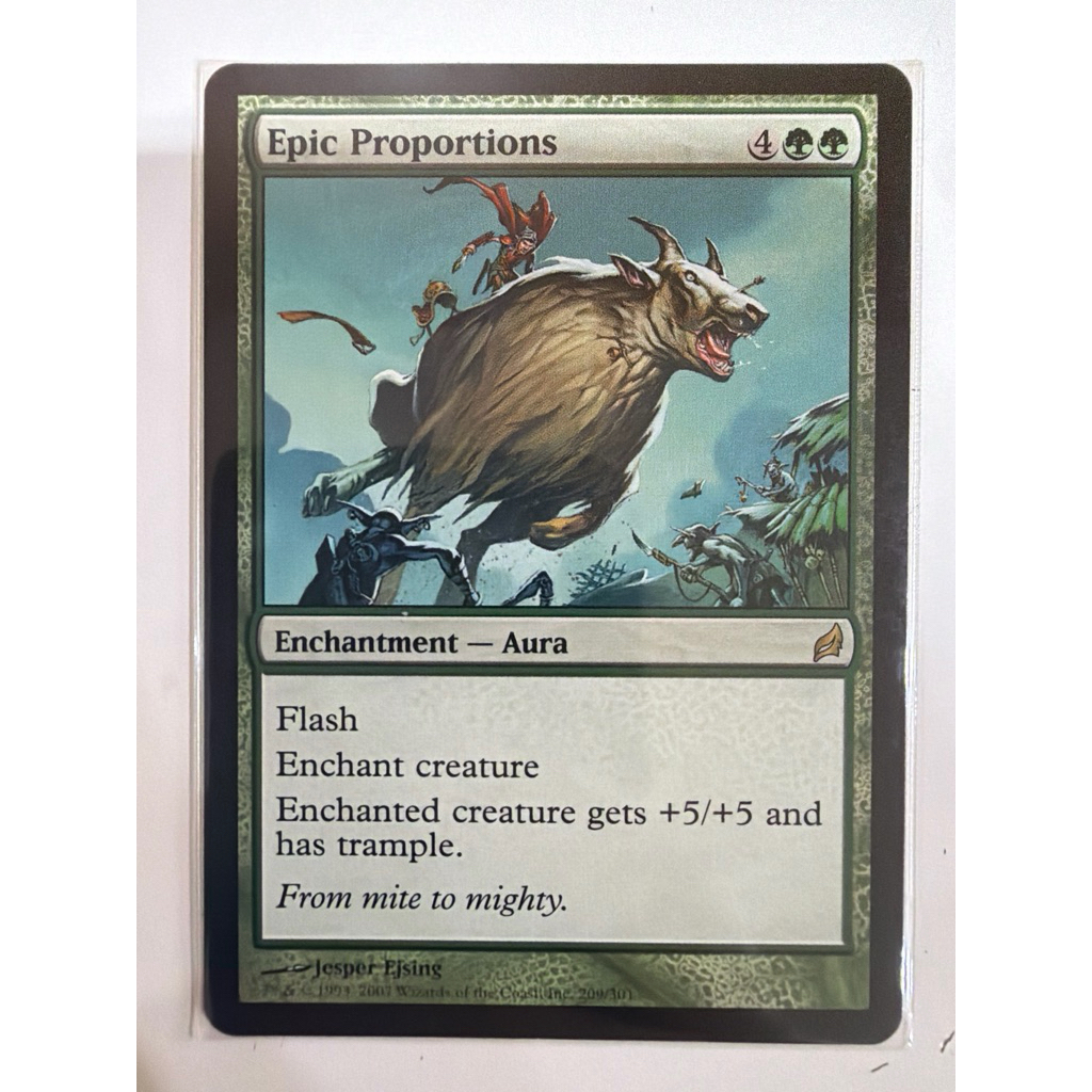 Lorwyn: Epic Proportions ของแท้พร้อมส่ง MTG Magic the gathering card game
