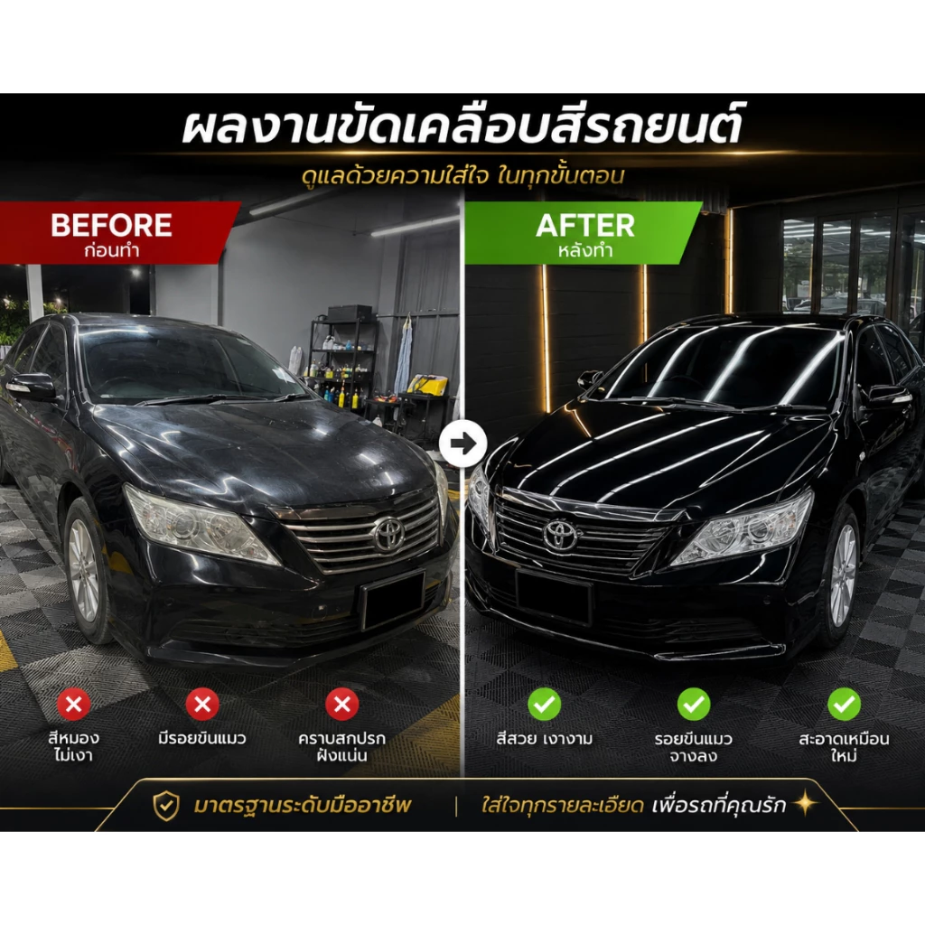 ECO WAX PRO แชมพูล้างรถ น้ำยาล้างรถ สูตรเคลือบเงา (550 ml.) แชมพู ของแท้ รถยนต์ และ มอเตอร์ไซต์ ขจัดคราบ รักษาสี GDH thumbnail 8