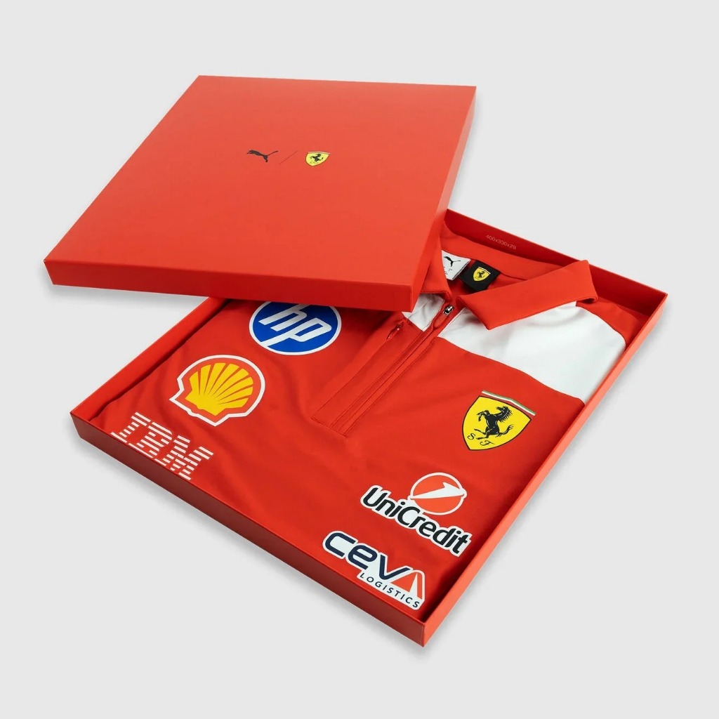 [แถมสินค้าPre ระบุ Size ในคำสั่งซื้อ หรือ แชท ห้ามกดสั่ง] เสื้อ Scuderia Ferrari F1 PUMA 2026 Team Authentic Polo — صورة 2