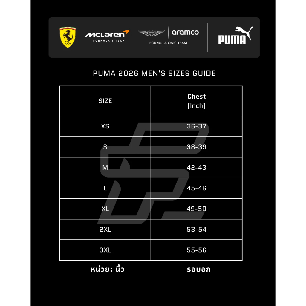 [แถมสินค้าPre ระบุ Size ในคำสั่งซื้อ หรือ แชท ห้ามกดสั่ง] เสื้อ Scuderia Ferrari F1 PUMA 2026 Team Authentic Polo — صورة 7