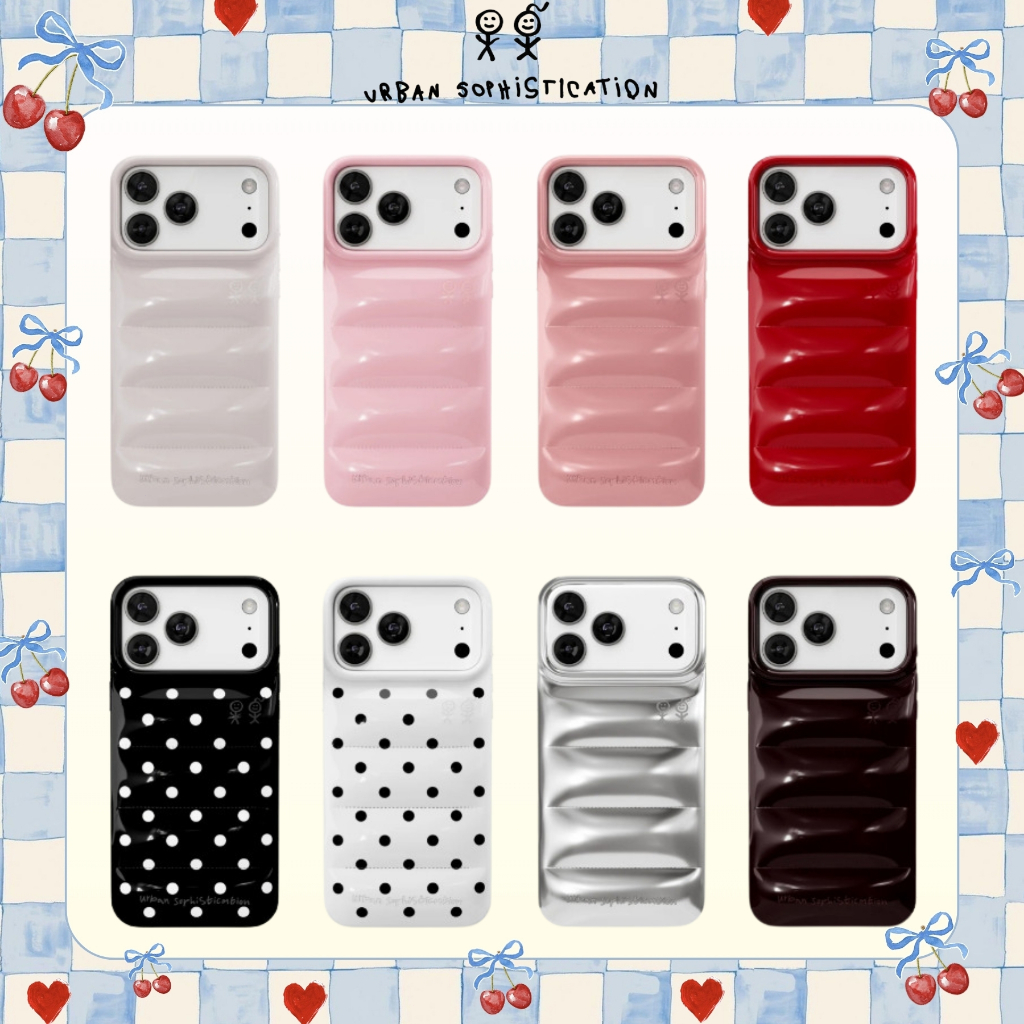 (ของแท้ 100%) Urban Sophistication The Puffer Case® เคสมือถือ