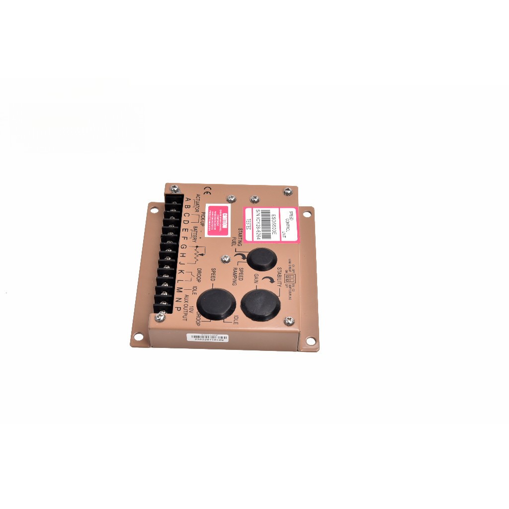 [New]Esd5500e โมดูลควบคุมความเร็วเครื่องกําเนิดไฟฟ้า 5500E