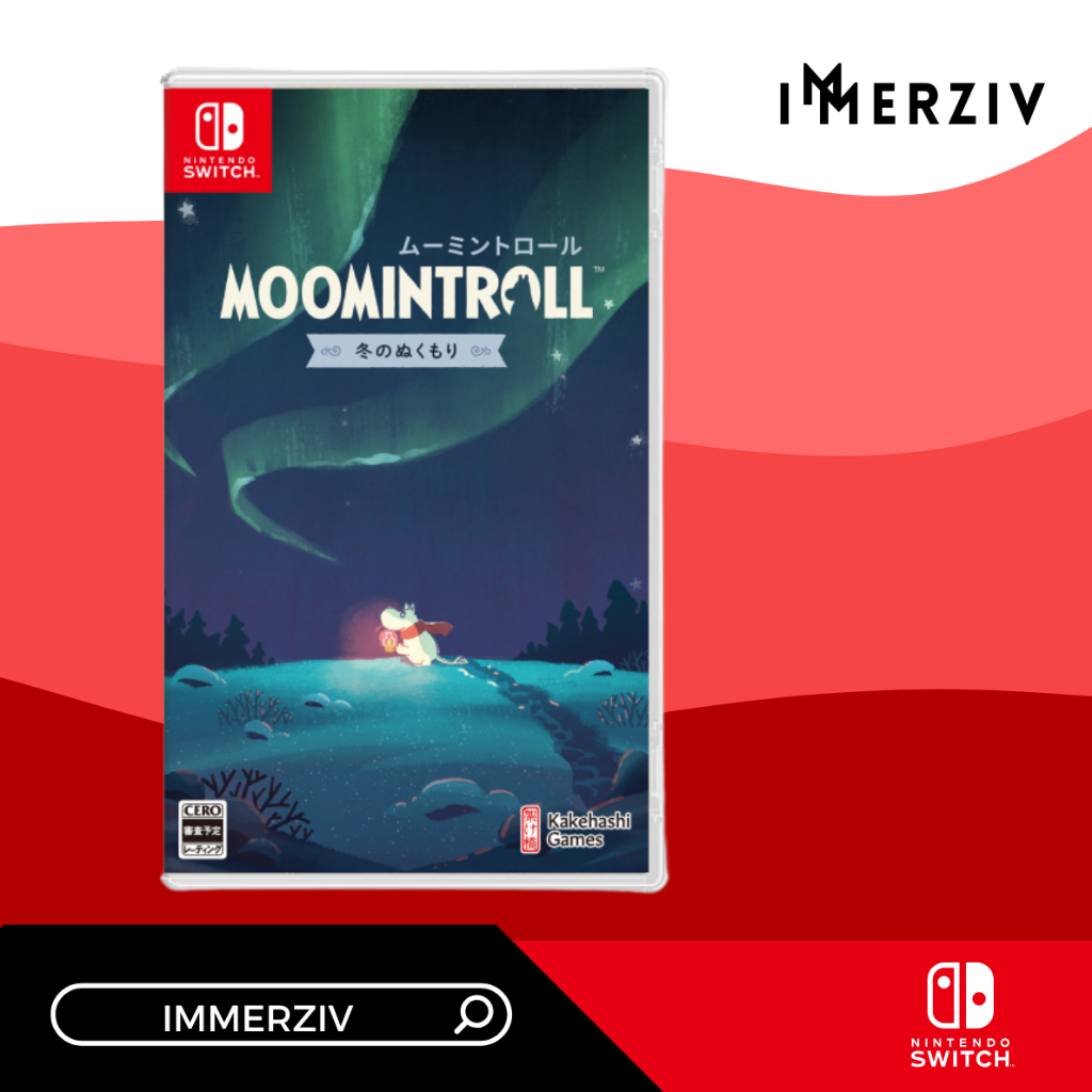(พร้อมส่ง) SWITCH MOOMINTROLL WINTER'S WARMTH (STD/LMT) (R2/JP) (GAME) (ENG) (BY IMMERZIV)