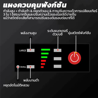 BERSON ประแจไร้สาย สูงสุด นาโนเมตร ไขควงไฟฟ้าสําหรับแบตเตอรี่ แรงบิดสูง ใช้งานได้หลากหลาย