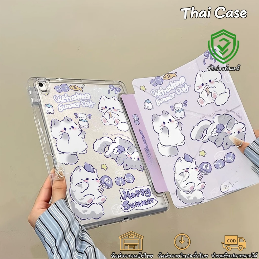 เคสไอแพด อะคริลิค หมุนแกนY รุ่น Air4/5, Gen10, Pro11 นิ้ว, Gen7/8/9(10.2นิ้ว), Pro2018/20/21/22, 9.7รุ่น5/6, Air10.9