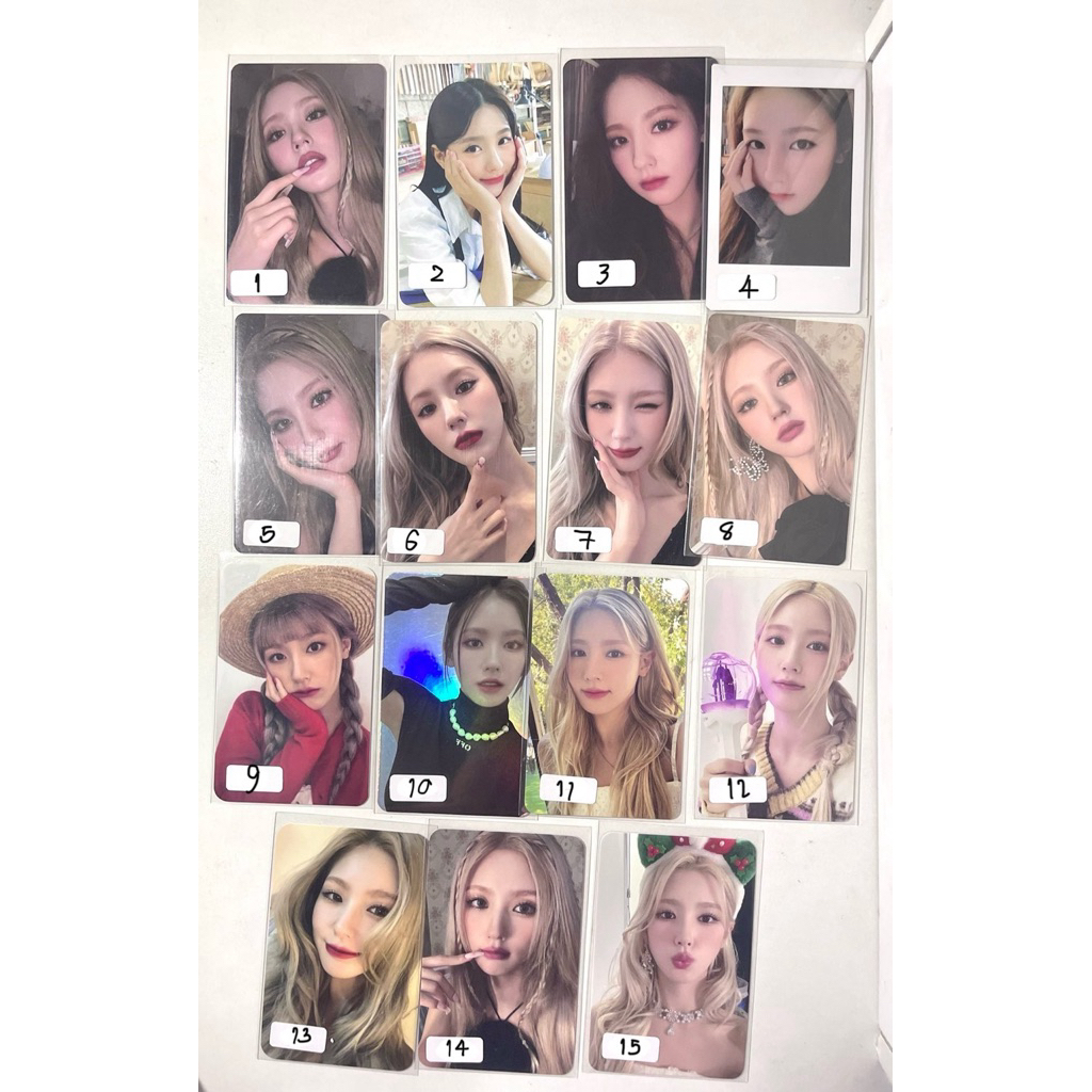 มิยอน การ์ด idle miyeon (พร้อมส่ง)