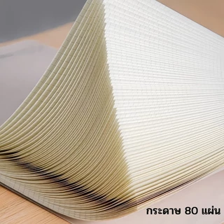 สมุดโน๊ตขนาด A5/A6/B5 สมุดโน้ตขนาดใหญ่แบบเรียบง่าย พิเศษสำหรับนักเรียนมัธยมปลายและนักศึกษาวิทยาลัย ตารางไดอารีสแควร์